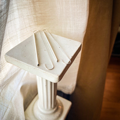 Sterling Silver Linear Drop Earrings