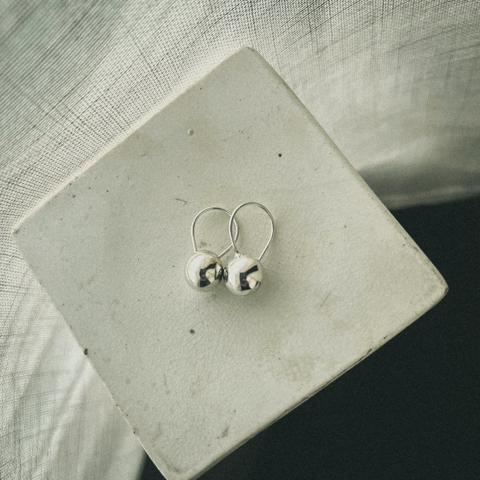 Palla Sterling Silver Drop Earrings