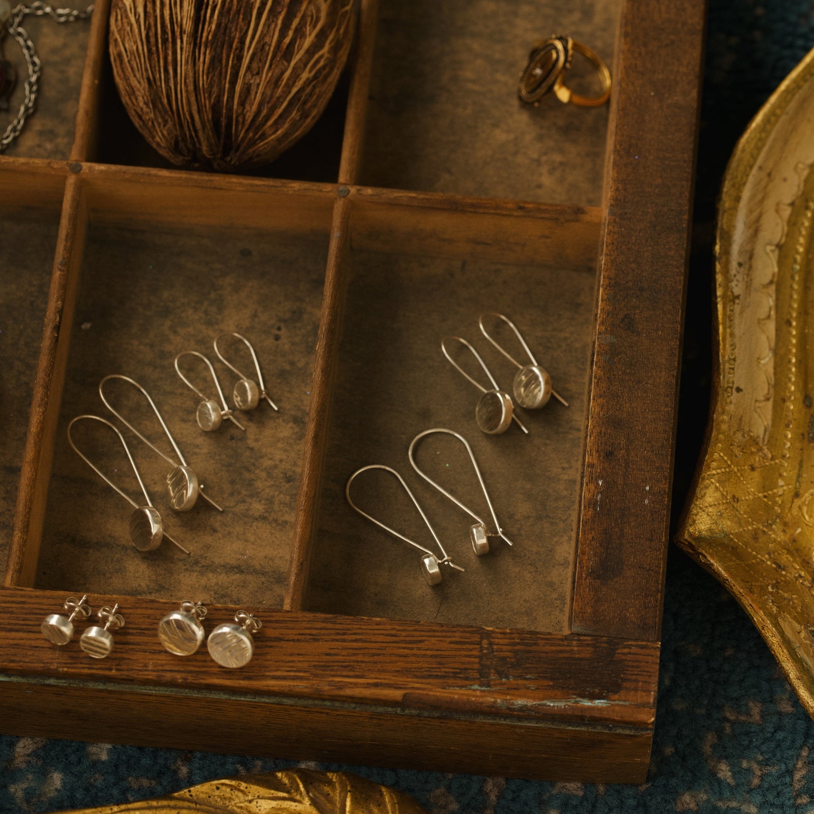 Mozzafiato Drop Earrings - Long Silver